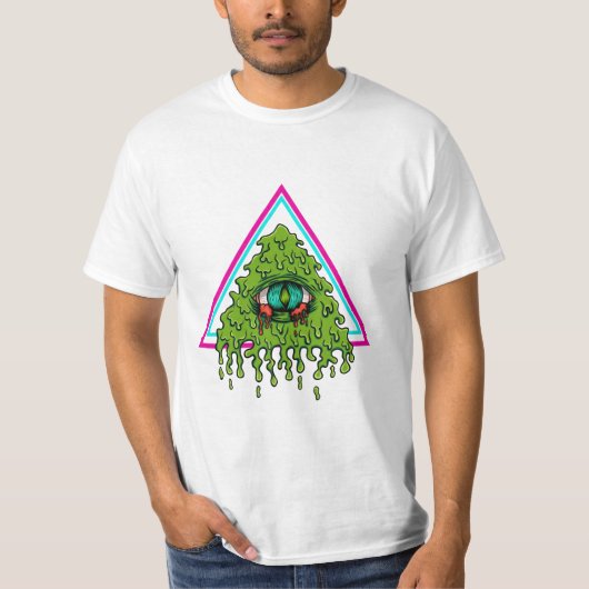 CREATIVE ILLUMINATI SYMBOOL T-SHIRT (Voorkant)