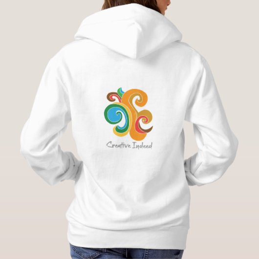 Creative Inderdaad Logo Hoodie (Achterkant)