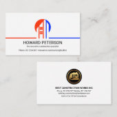 Creative Innovative Building Border Line Visitekaartje (Voorkant / Achterkant)