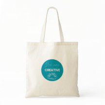 Creative Inspiration Canvas tas: "Je bent creatief