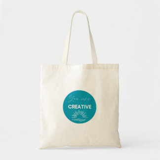 Creative Inspiration Canvas tas: "Je bent creatief Tote Bag