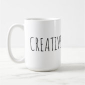 Creative Inspirerend Citaat Koffie Mok (Links)