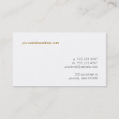 Creative Interior Design Visitekaartje (Achterkant)