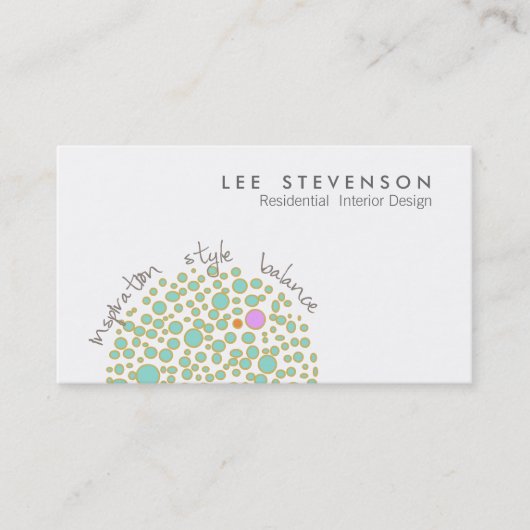 Creative Interior Design Visitekaartje (Voorkant)