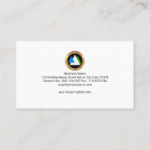 Creative Interlocking I-Beam Joints Engineering Visitekaartje (Achterkant)