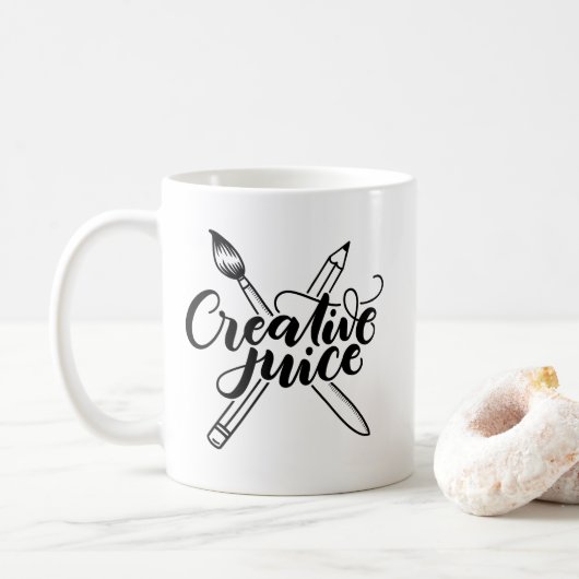 Creative juice-mok koffiemok (Met donut)