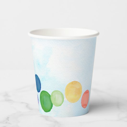 Creative Juices Art Party Cup Papieren Bekers (Achterkant)