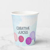 Creative Juices Art Party Cup Papieren Bekers (Voorkant)