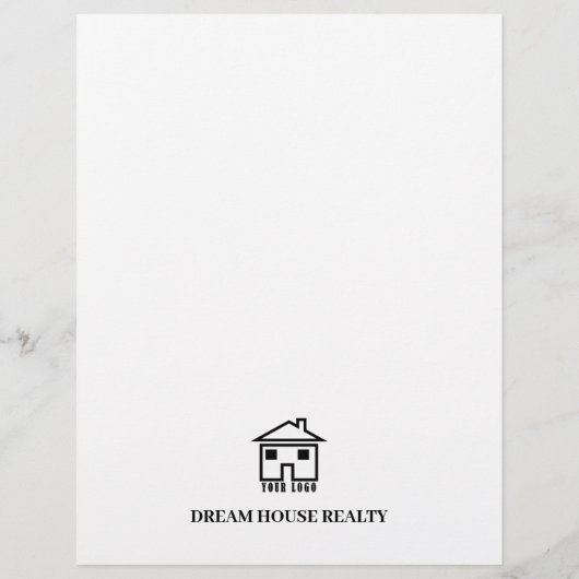 Creative Just Listing Real Estate Agent Flyer (Achterkant)