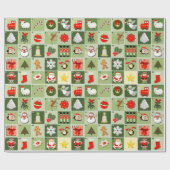 Creative Kerstfeestdag Cadeaupapier (Vlak)