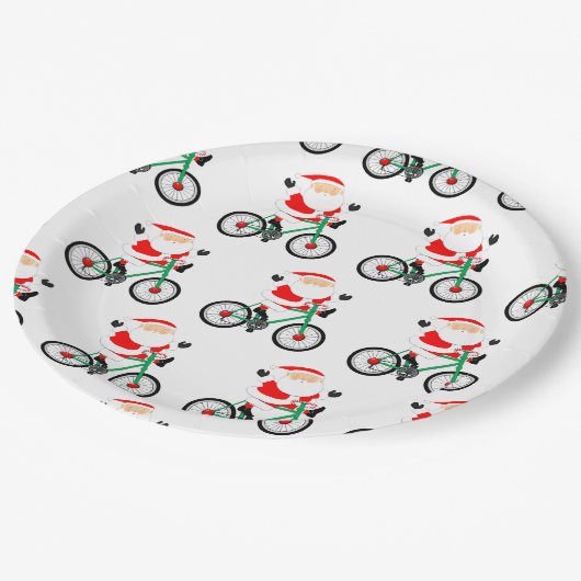 Creative kerstfeestdag papieren bordje (Gekanteld)