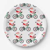 Creative kerstfeestdag papieren bordje (Voorkant)