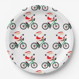 Creative kerstfeestdag papieren bordje