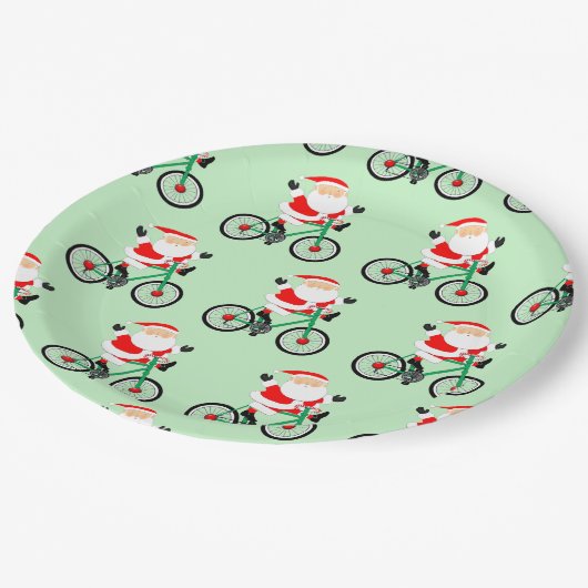 Creative kerstparty-bord papieren bordje (Gekanteld)