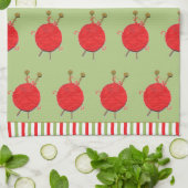 Creative Knitter Knitter Knitting Couple Kitchen T Theedoek (Gevouwen)