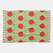 Creative Knitter Knitter Knitting Couple Kitchen T Theedoek (Horizontaal)