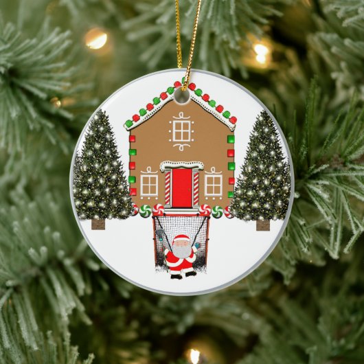 Creative Lacrosse Collectible Keramisch Ornament (Boom)