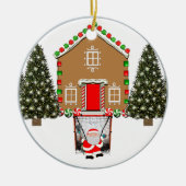 Creative Lacrosse Collectible Keramisch Ornament (Voorkant)