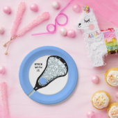 Creative Lacrosse Party Papieren Bordje (Feest)