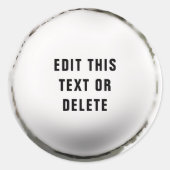 Creative Lacrosse-sport Ronde Sticker (Voorkant)