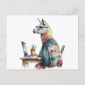 Creative Lama Briefkaart (Voorkant)