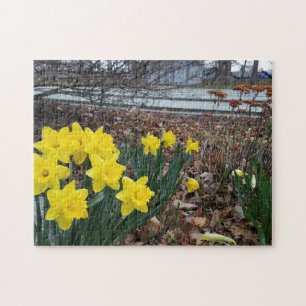 Creative landscape flower foto jigzaag puzzel legpuzzel