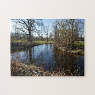 Creative landscape foto jigzaag puzzel legpuzzel