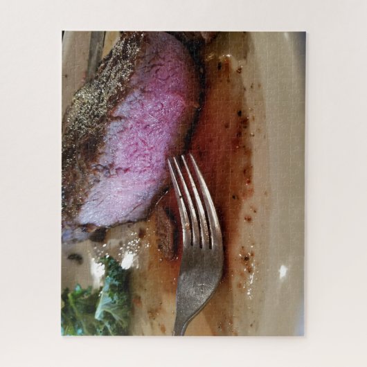 Creative landscape steak foto puzzel puzzel legpuzzel (Verticaal)