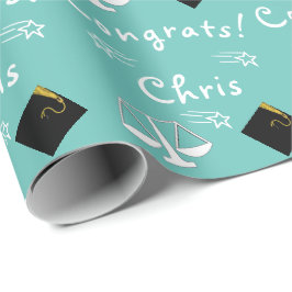 Creative Law School Afstudeerder Gift Cadeaupapier