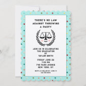 Creative Law School Afstudeerder Party Kaart (Voorkant)