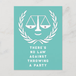 Creative Law School Afstudeerder Uitnodiging