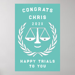 Creative Law School Afstudeerfeest Poster