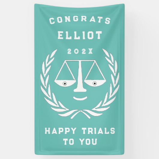 Creative Law School Afstudeerfeest Spandoek (Verticaal)