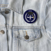 Creative Law School Afstuderen 2025 Ronde Button 5,7 Cm (In situ)