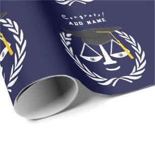 Creative Law School Afstuderen Gift Cadeaupapier