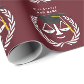 Creative Law School Afstuderen Gift Cadeaupapier (Rol Hoek)