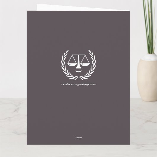 Creative Law School Afstuderen Kaart (Achterkant)