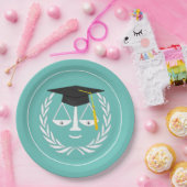 Creative Law School Afstuderen Papieren Bordje (Feest)