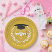 Creative Law School Afstuderen Papieren Bordje (Feest)