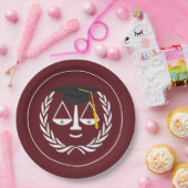 Creative Law School Afstuderen Papieren Bordje (Feest)