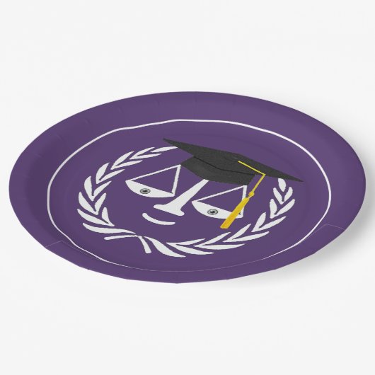 Creative Law School Afstuderen Papieren Bordje (Gekanteld)