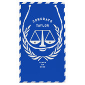 Creative Law School Afstuderen Small Gift Bag Klein Cadeauzakje (Achterkant)