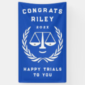 Creative Law School Afstuderen Spandoek (Verticaal)