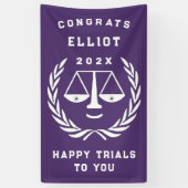 Creative Law School Afstuderen Spandoek (Verticaal)