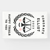 Creative Law School Afstuderen Spandoek (Horizontaal)