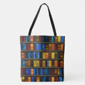 Creative Library Books Design Canvas tas (Voorkant)
