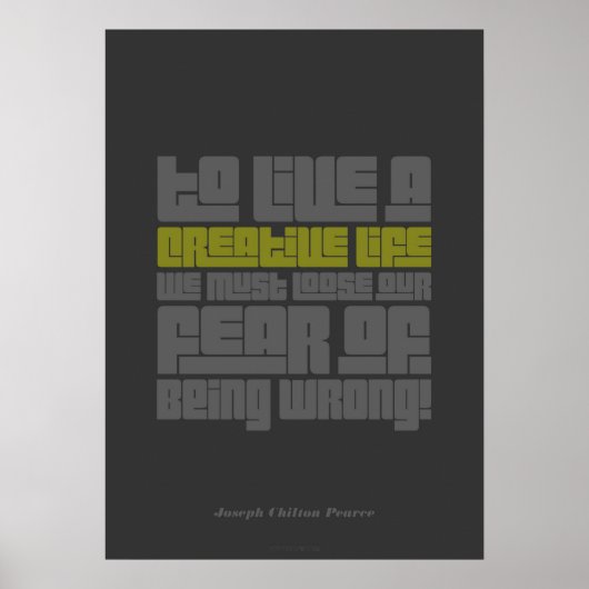 Creative Life Poster (Voorkant)
