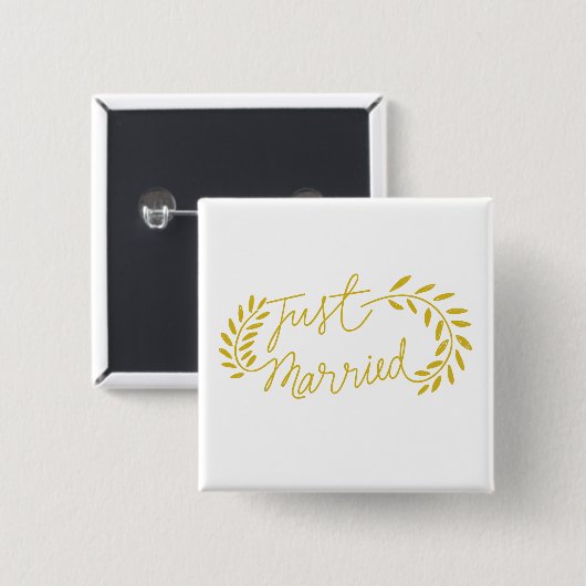 Creative Life - Square Button (Voorkant /achterkant)