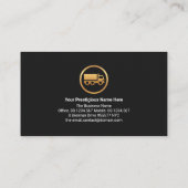 Creative Location Icon Home Logistic Movers Visitekaartje (Achterkant)