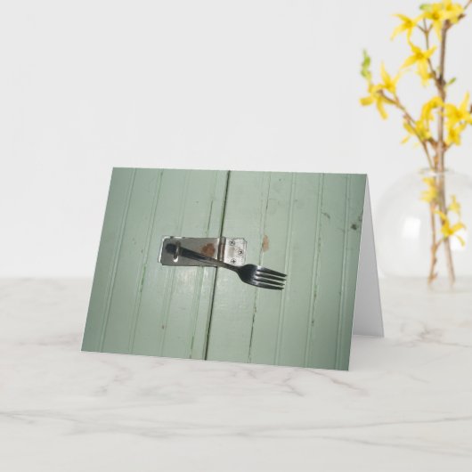 "Creative Lock"-bedankkaart Kaart (Gele Bloem)